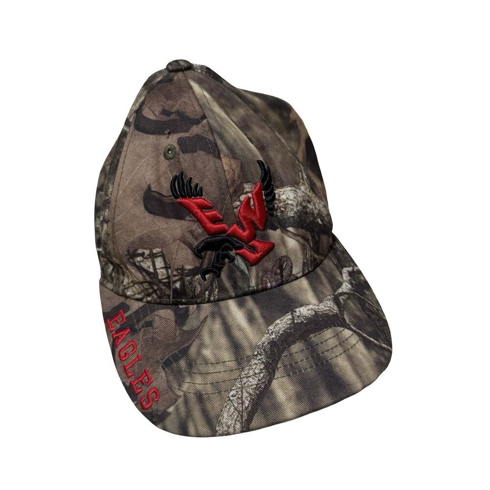 Eastern Washington University Eagles camo baseball hat cap